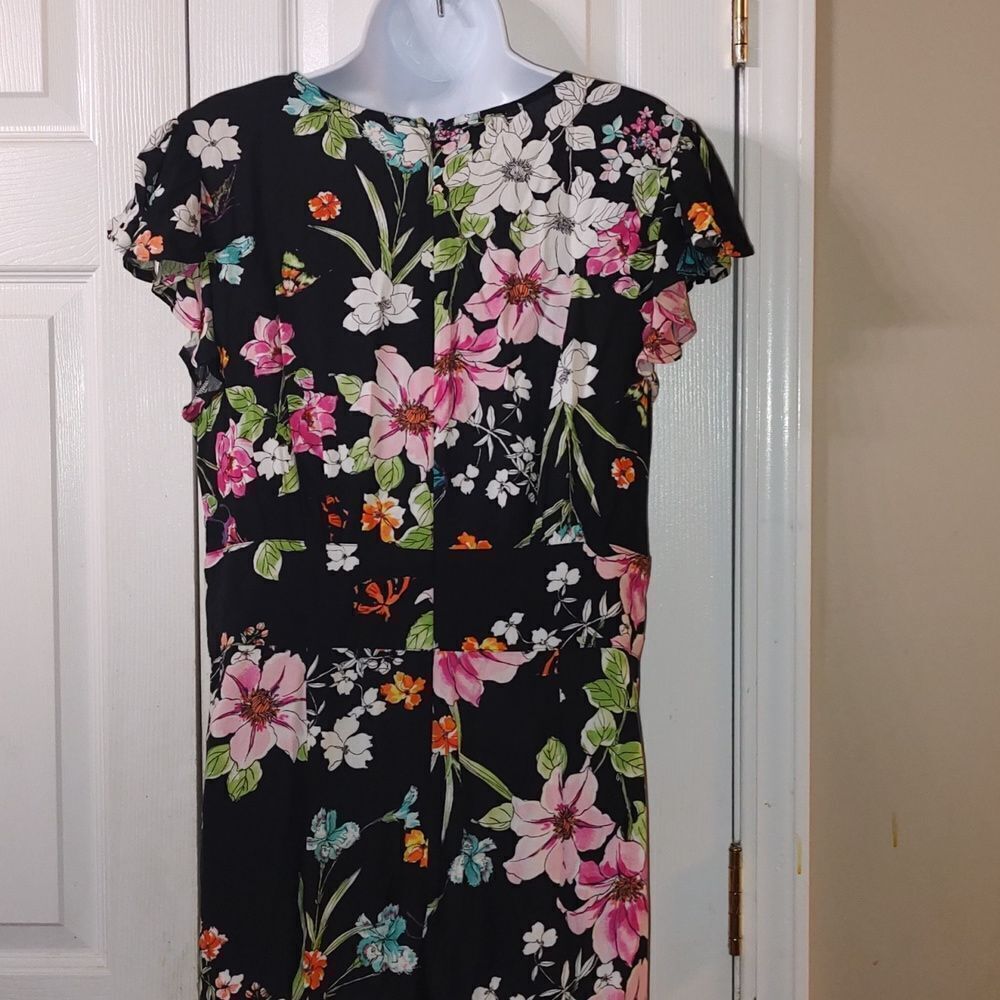 Love Fire floral long romper jumpsuit Sz M - Picture 7 of 8